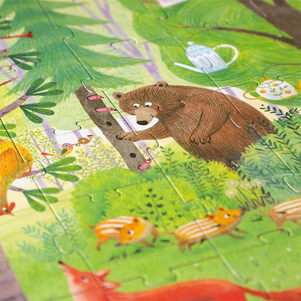 Puzzle Night & Day In The Forest Londji