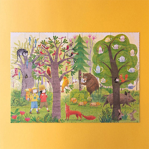 Puzzle Night & Day In The Forest Londji