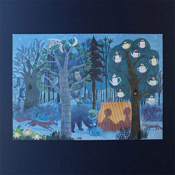 Puzzle Night & Day In The Forest Londji