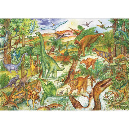 Puzzle Observación Dinosaurios Djeco