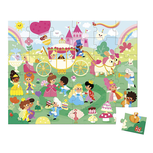 Puzzle Princesas 36 Piezas Janod