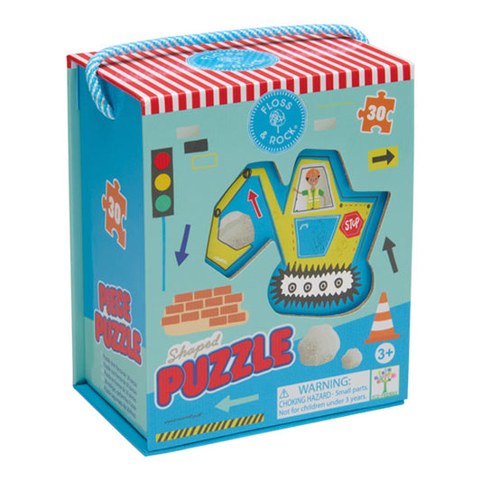 Puzzle Rompecabezas Con Forma Construcciones 30 piezas