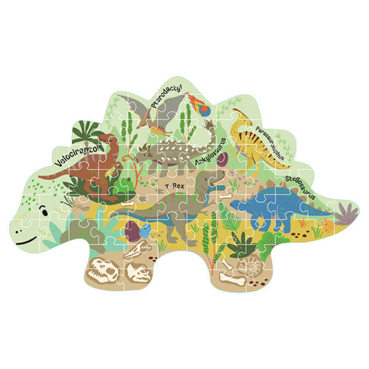 Puzzle Rompecabezas Con Forma Dino 60 piezas
