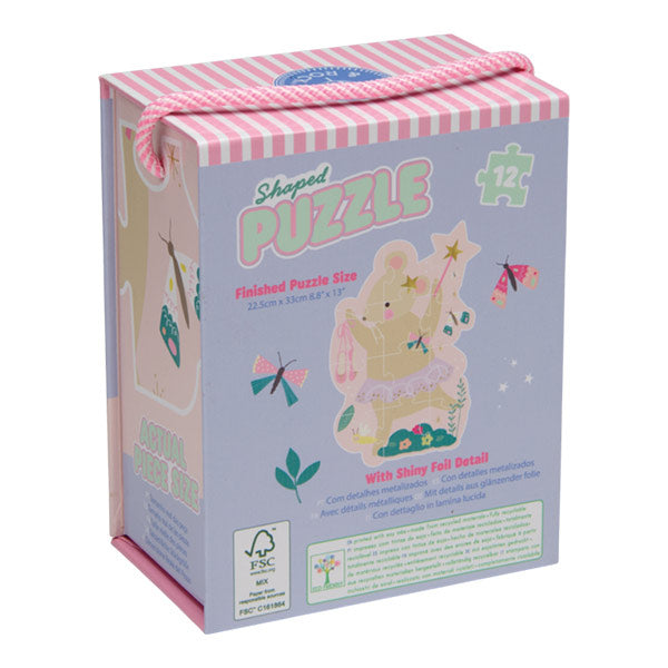 Puzzle Rompecabezas Con Forma Enchanted 12 piezas