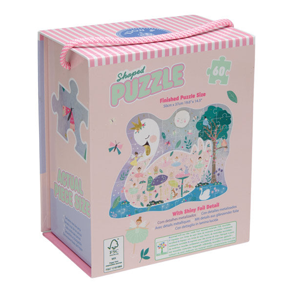 Puzzle Rompecabezas Con Forma Enchanted 60 piezas