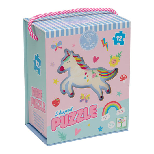 Puzzle Rompecabezas Con Forma Rainbow Fairy 12 piezas