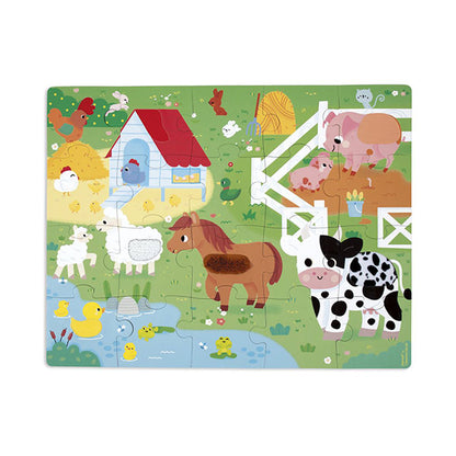 Puzzle Táctil De La Granja Janod