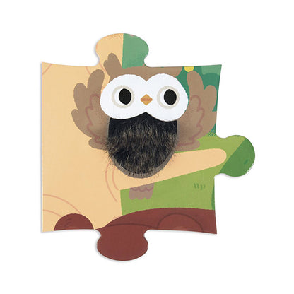 Puzzle Táctil Del Bosque Janod