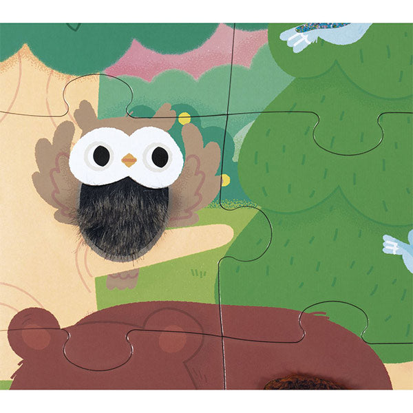 Puzzle Táctil Del Bosque Janod