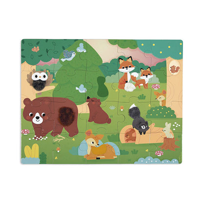 Puzzle Táctil Del Bosque Janod