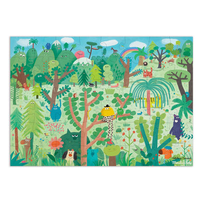 Puzzle Tierra Maravillosa Les Schmouks Moulin Roty