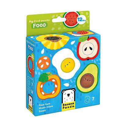 Puzzles Comida 7 en 1 Banana Panda