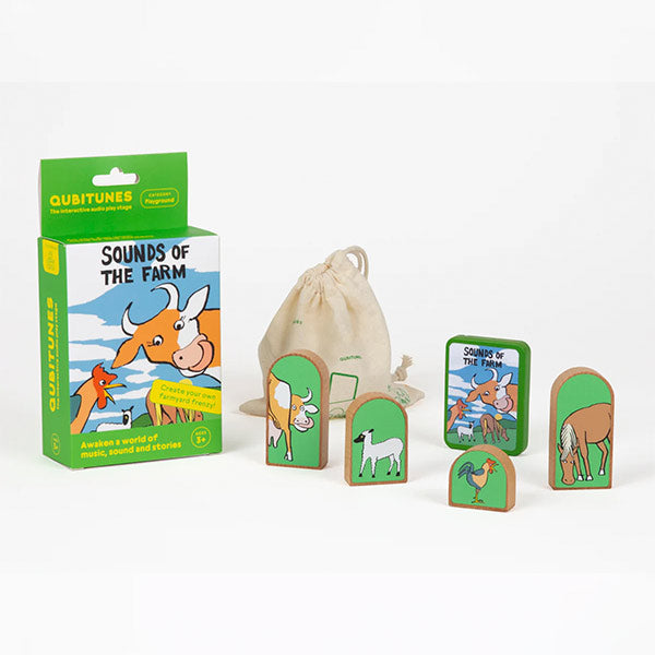 Qubitunes Juego Sonidos de la Granja