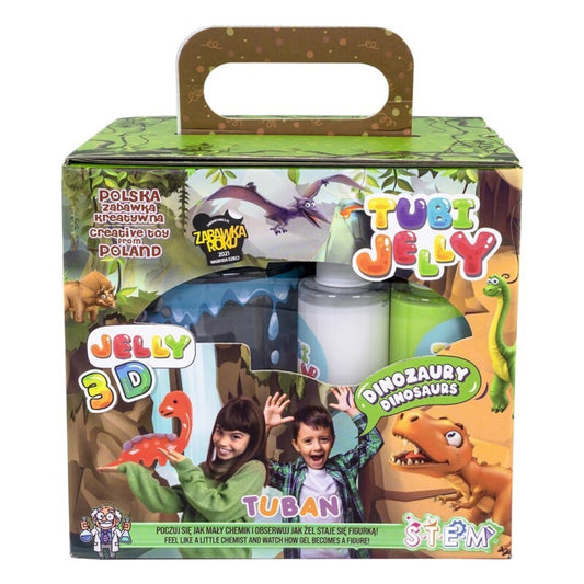 Crear Figuras Jelly 3D Acuario Dinosaurios Tuban