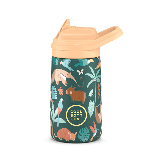 Botella Termo Kiddie Bottle Rainforest Refuge 350ml Cool Bottles