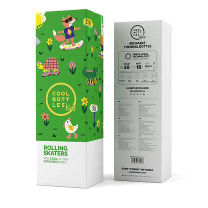 Botella Termo Rolling Skaters 500ml Cool Bottles