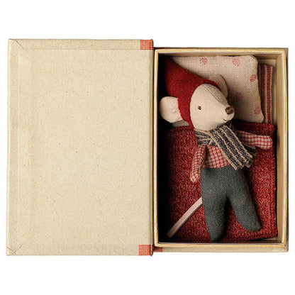 Ratón Navidad Bebé En Libro Maileg