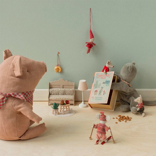 Ratones Gemelos Navideños Hermanitos En Libro Maileg