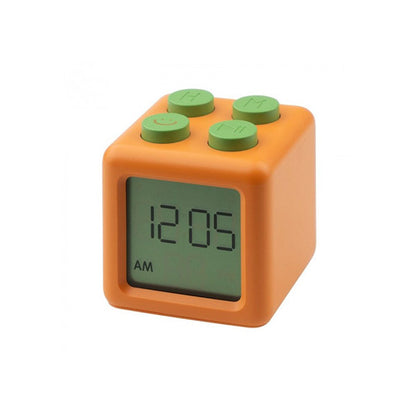 Reloj Despertador Block Naranja Mary's