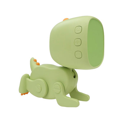 Reloj Despertador Robot Dino Verde Mary's