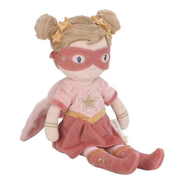 Rosa Superheroína Muñeca Blandita Little Dutch 35cm