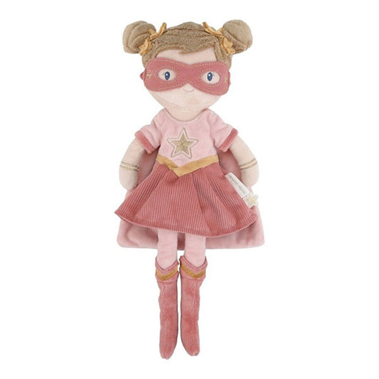 Rosa Superheroína Muñeca Blandita Little Dutch 35cm