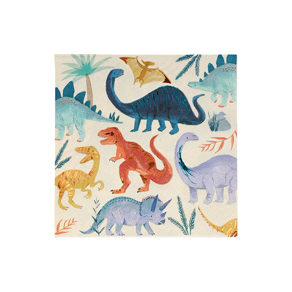 Servilletas Dinosaurios Meri Meri 16 unidades