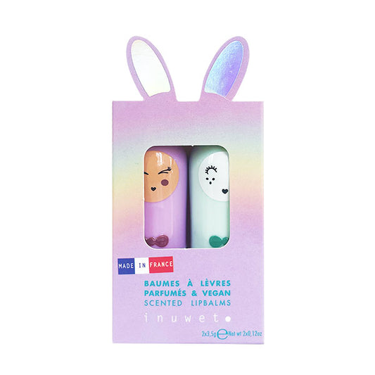 Set 2 Balsamos Labiales - Helene Nube Y Manzana