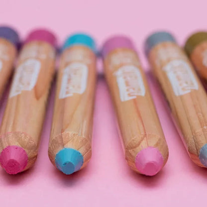 Set 6 Lápices Maquillaje Orgánico Namaki Mundo Encantado
