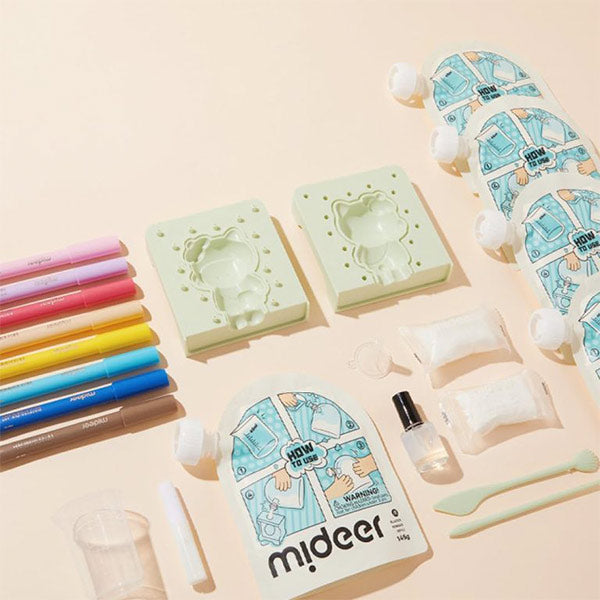 Set Artístico De Yeso Muñequitas