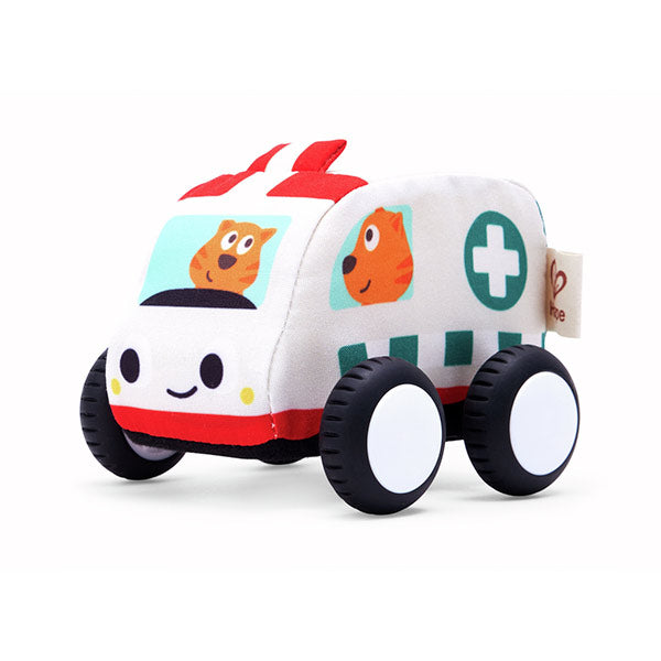 Set Coches Blanditos de Peluche Hape