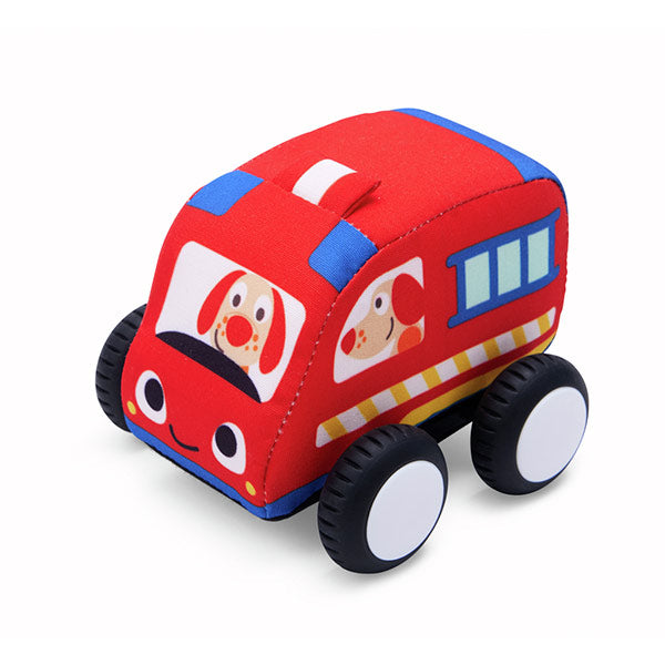 Set Coches Blanditos de Peluche Hape
