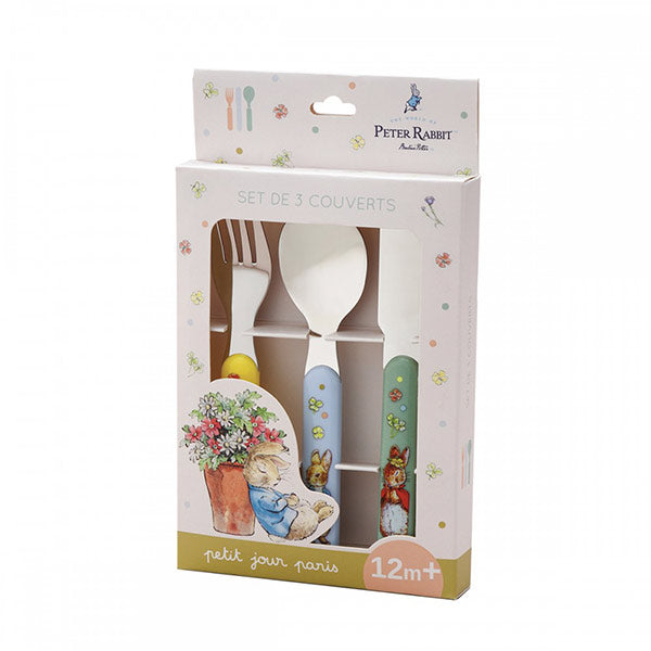 Set Cubiertos Peter Rabbit Petit Jour