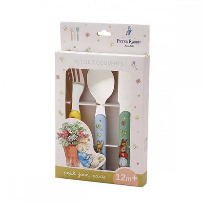 Set Cubiertos Peter Rabbit Petit Jour
