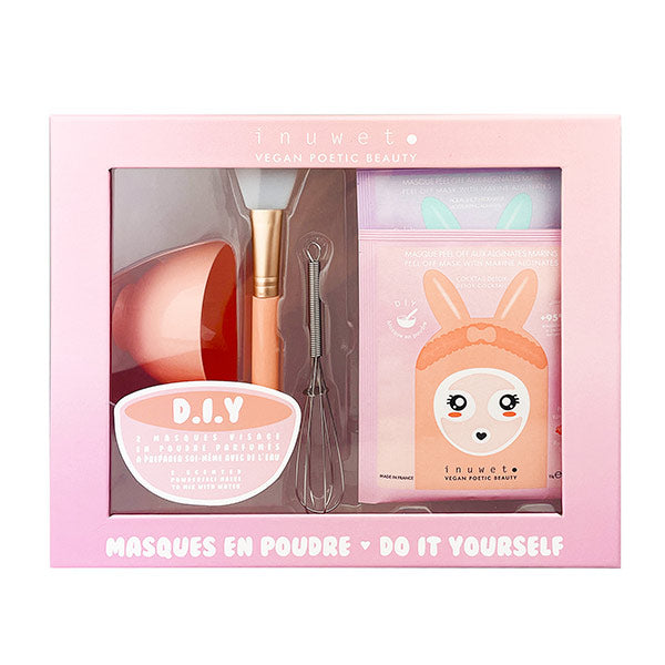 Set DIY Mascarilla Facial Peel-off En Polvo Inuwet