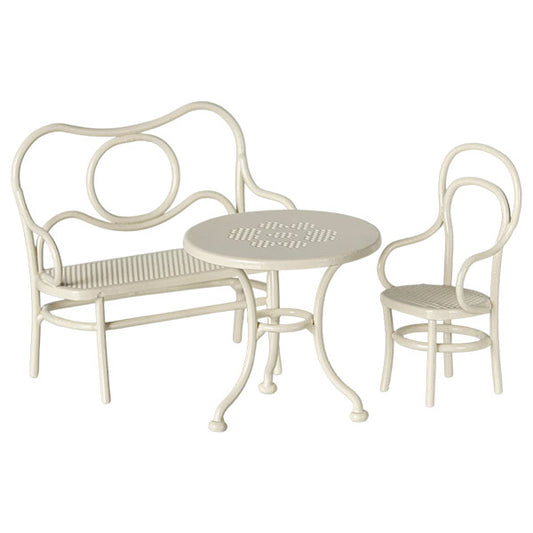 Set De Café Con Mobiliario Completo Ratones Maileg