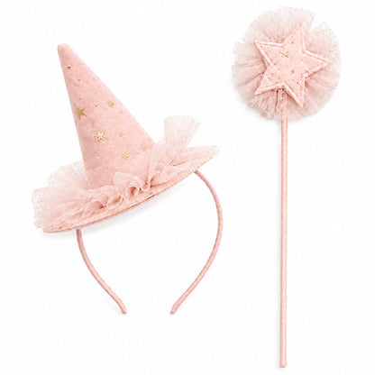 Set De Fiesta Pequeña Bruja Rosa
