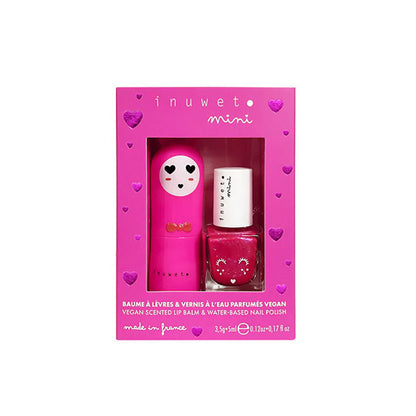 Set De Labial + Esmalte De Uñas - Cereza & Fresa