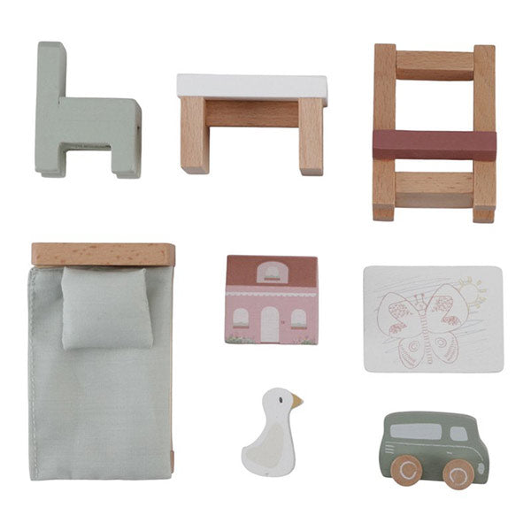 Set Habitación Niños Casa Muñecas Little Dutch