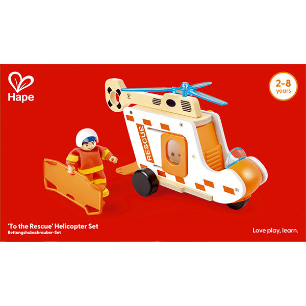 Set Helicóptero Al Rescate Hape
