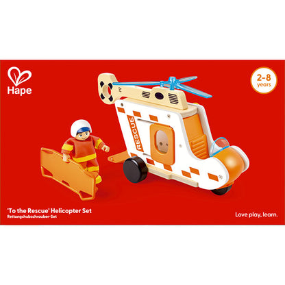 Set Helicóptero Al Rescate Hape