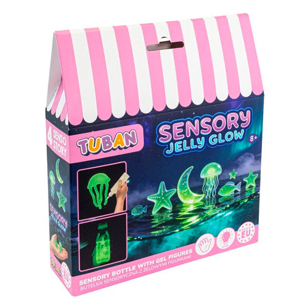 Set Jelly 3D Figuras Gel Glow In The Dark