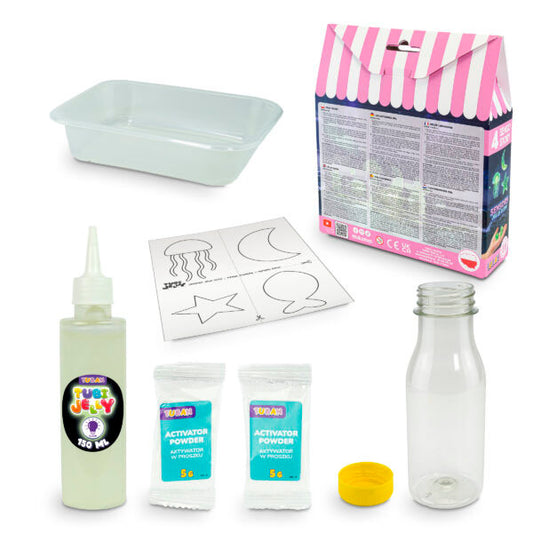 Set Jelly 3D Figuras Gel Glow In The Dark