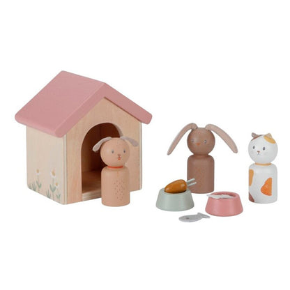 Set Mascotas Casa Muñecas Little Dutch