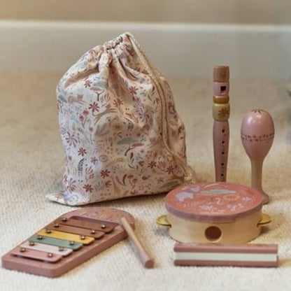 Set Musical Rosa Safari Friends Little Dutch