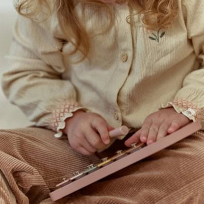 Set Musical Rosa Safari Friends Little Dutch