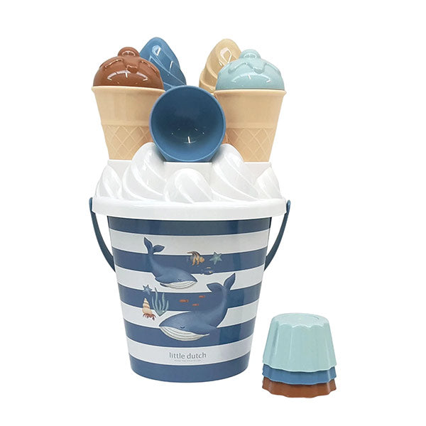Set Playa Cubo Helados Óceano Little Dutch