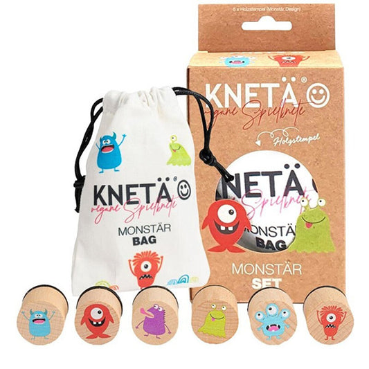 Set Sellos Madera Monstruos