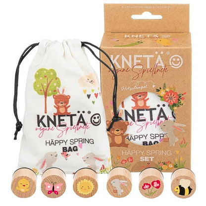 Set Sellos Madera Primavera