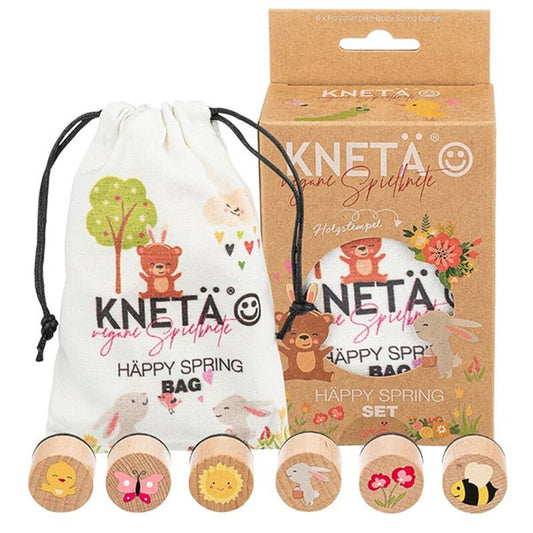 Set Sellos Madera Primavera